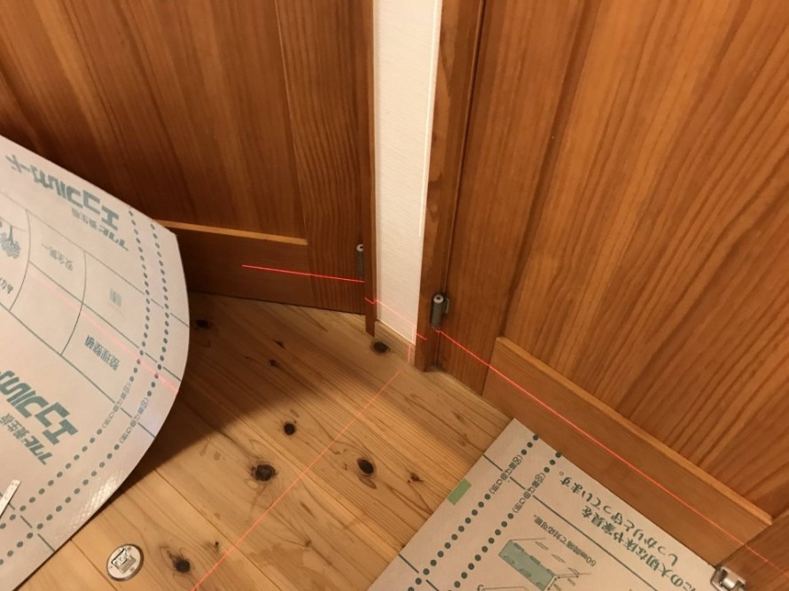 子供部屋一体型間取りから分離型間取りへ変更リフォーム！間仕切り壁工事 