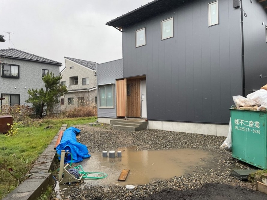 タイル目地・工法について　新潟市江南区横越の家　長期優良住宅WAKURAS