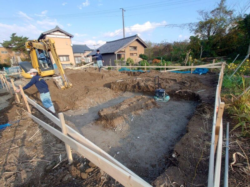 工事順調に進んでいます！五泉では建て方が行われました【阿賀野市・五泉現場レポート】