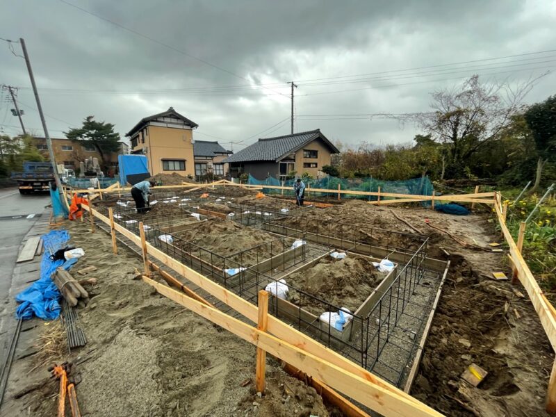 工事順調に進んでいます！五泉では建て方が行われました【阿賀野市・五泉現場レポート】