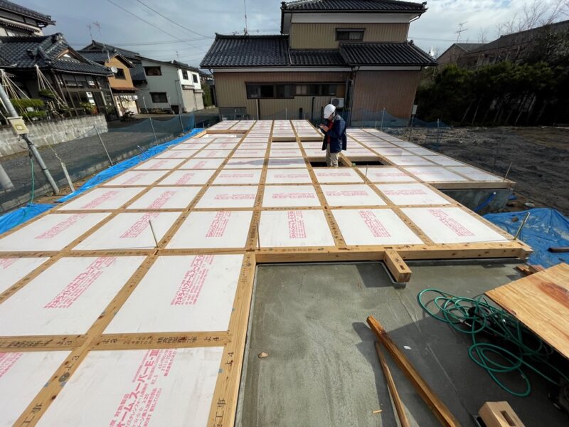 工事順調に進んでいます！五泉では建て方が行われました【阿賀野市・五泉現場レポート】