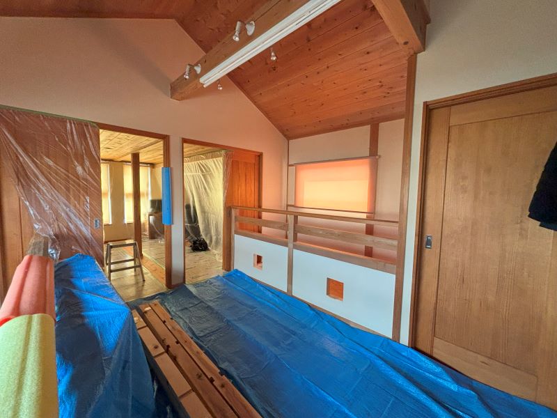 吹抜けを塞いでサンルームにしました！