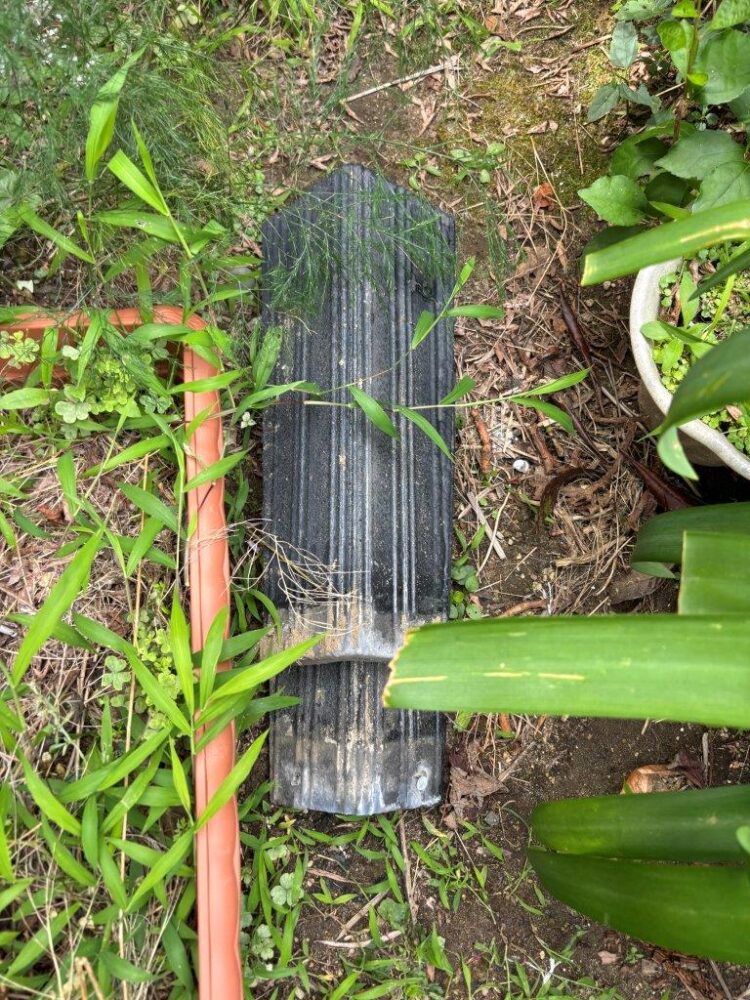 新潟市 西区 小針 瓦屋根 補修工事