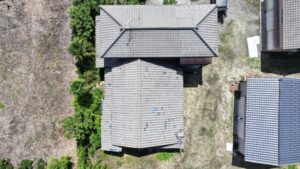 新潟市でドローン屋根調査