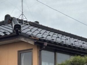 雪害　瓦　新潟　修理