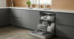 フロントオープン食洗器