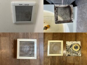 住まい　換気扇交換工事前