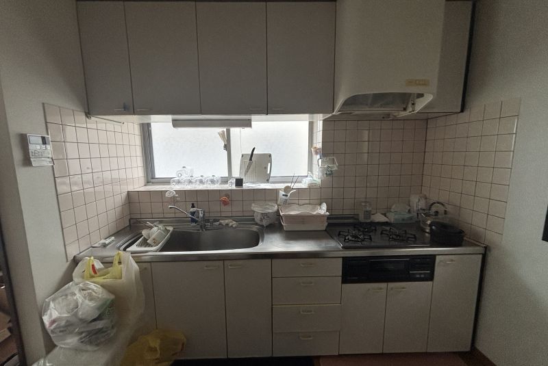 新潟市キッチン入れ替え工事前