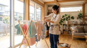新潟の洗濯ストレスを減らす家づくり｜室内干しスペースの正解