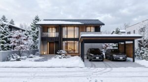 新潟の家づくりで失敗しないための雪対策｜外構と駐車場の考え方