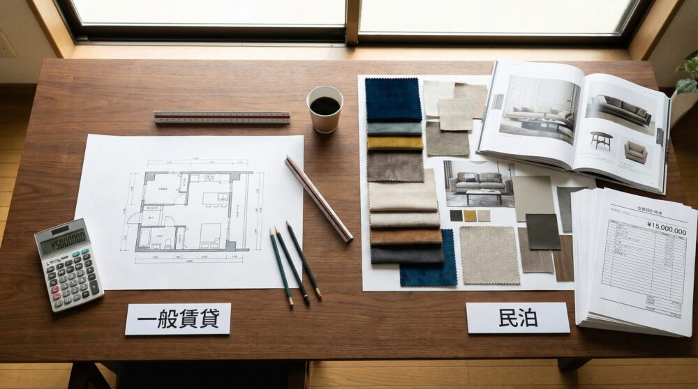 賃貸vs民泊「イニシャルコスト」の比較