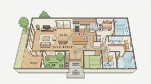 子育て世帯に人気！回遊動線で暮らしが変わる理由