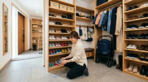 新潟の玄関は広さが命｜雪国ならではの収納アイデア