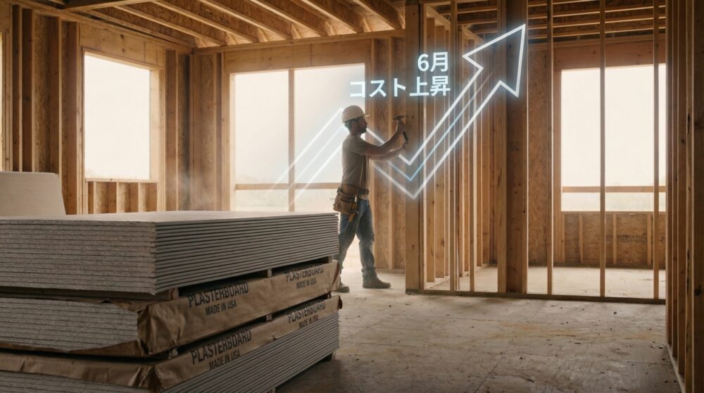 なぜ、石膏ボードが値上がりするのか