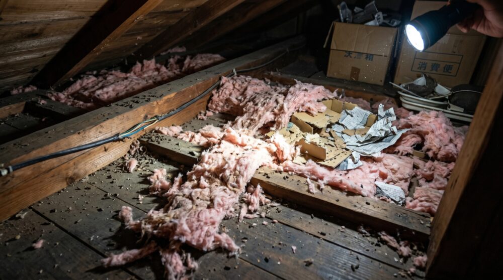 夜中の物音…それ、害獣かもしれません