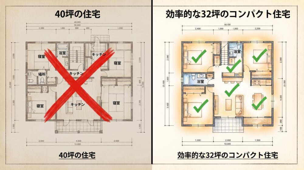 広さより質！資材高騰が生んだ「32坪の高性能住宅」という選択