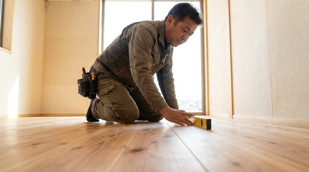 【2026年最新】梅雨に「床がミシミシ鳴る」のは欠陥？無垢材が呼吸する証拠と床鳴りの見極め方