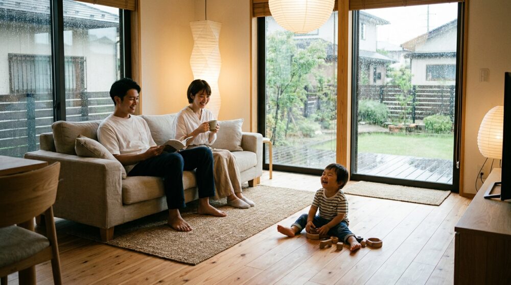 【2026年最新】梅雨に「床がミシミシ鳴る」のは欠陥？無垢材が呼吸する証拠と床鳴りの見極め方