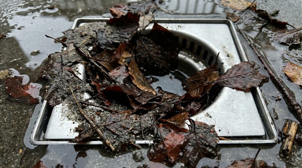 【DIY・緊急】梅雨入り前に！ベランダ排水溝のゴミ取り10分掃除で雨漏りを防ぐ