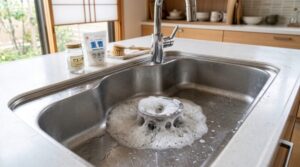 キッチン排水口のぬめりはなぜ発生する？原因・掃除方法・予防対策を徹底解説