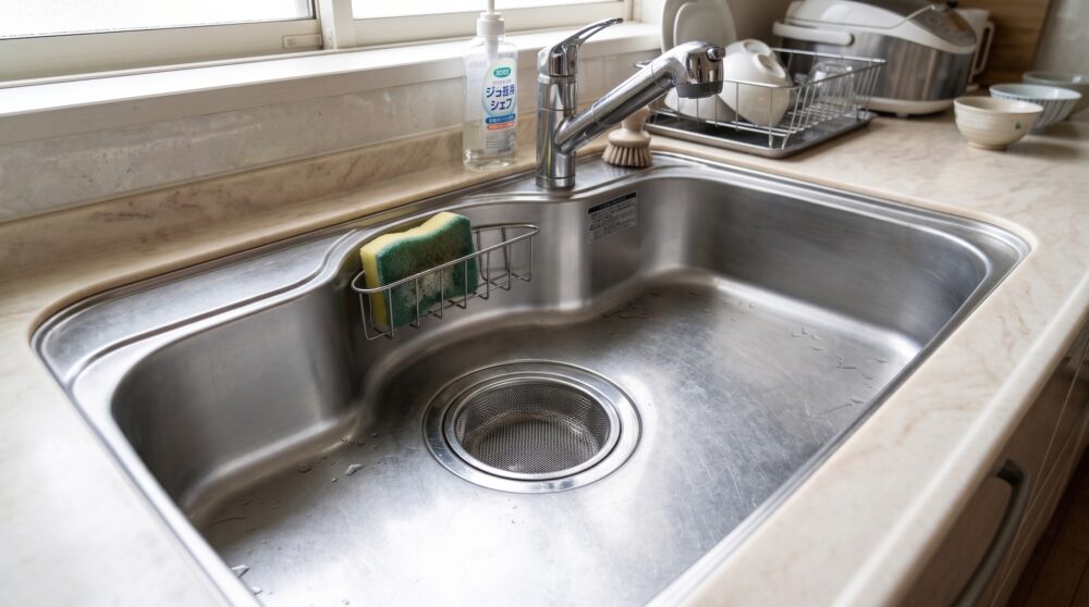 キッチン排水口のぬめりはなぜ発生する？原因・掃除方法・予防対策を徹底解説
