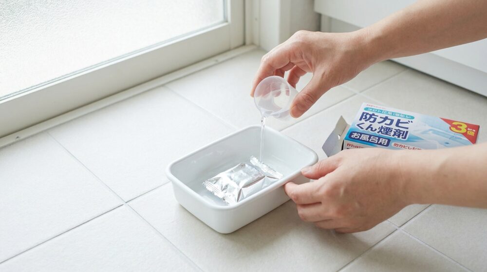 夏の「お風呂のカビ」を先手必勝で防ぐ！『防カビくん煙剤』の効果を最大限に高めるDIY手順