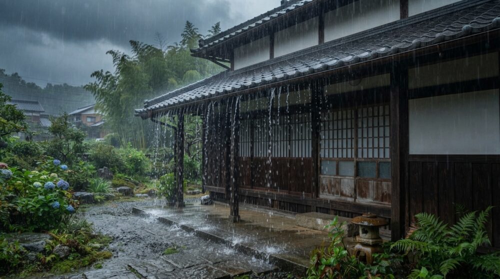 新潟の冬だけじゃない！夏の強烈な西日とゲリラ豪雨から家を守る「軒（のき）とひさし」のパッシブデザイン効果