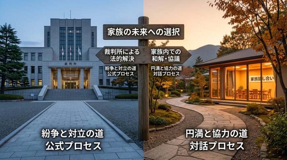 親が病気になる前に動いておく！「家族信託」と「成年後見人制度」の違いを比較。不動産の処分で困らないための備え