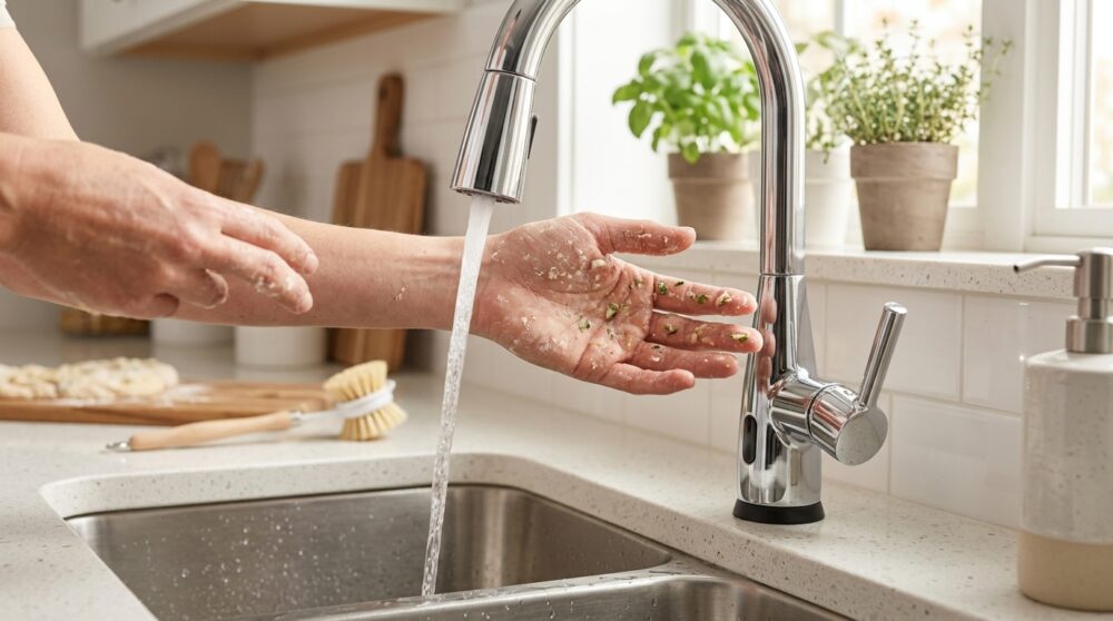 調理中のプチストレスを解消！「タッチレス水栓」のメリットと、導入前に知るべき注意点