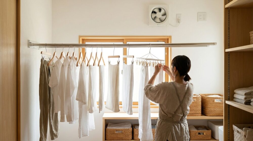 ランドリールームを作ったのに洗濯物が乾かない、それ、設計の問題です。