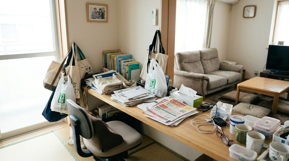 「リビングにカウンターを作ったけど、荷物置き場になってしまった」奥行きと照明を間違えると、必ずそうなります。