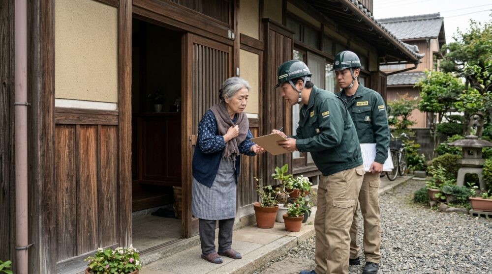 「屋根の点検に来ました」その言葉で去年1万7,703件の被害を生む。