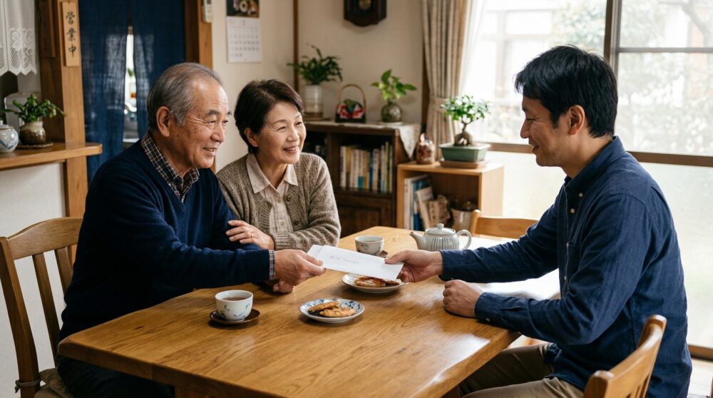 「親から住宅資金をもらったら贈与税がかかる」でも最大1,000万円まで非課税にできる特例があります。使わないと損です。