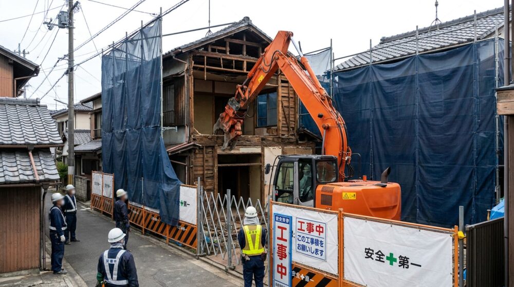 「解体費用が高すぎて動けない」補助金を使えば、その負担が大幅に減ります。知らないと損をします。