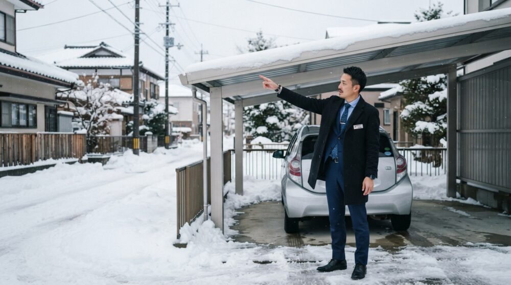 カーポート、積雪何センチ対応を買えばいいか迷ってる方へ。新潟は普通のやつじゃ壊れます。