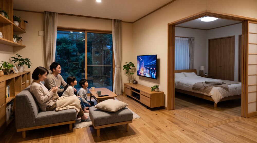 家の中の音、どこまで聞こえる？｜生活音を抑える間取りと建材の考え方