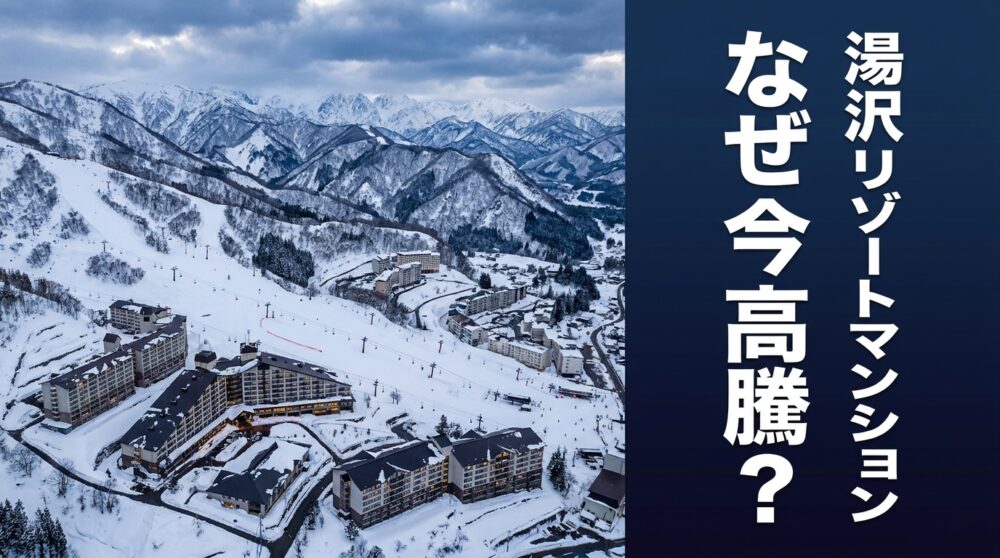 湯沢のリゾートマンション、なぜ今また上がってるのか？不動産屋として分析します