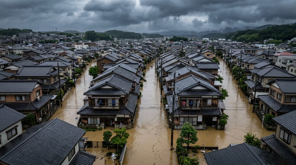「うちの地域、大雨のときは大丈夫？」ハザードマップで確認して、火災保険も一緒に見直して下さい。