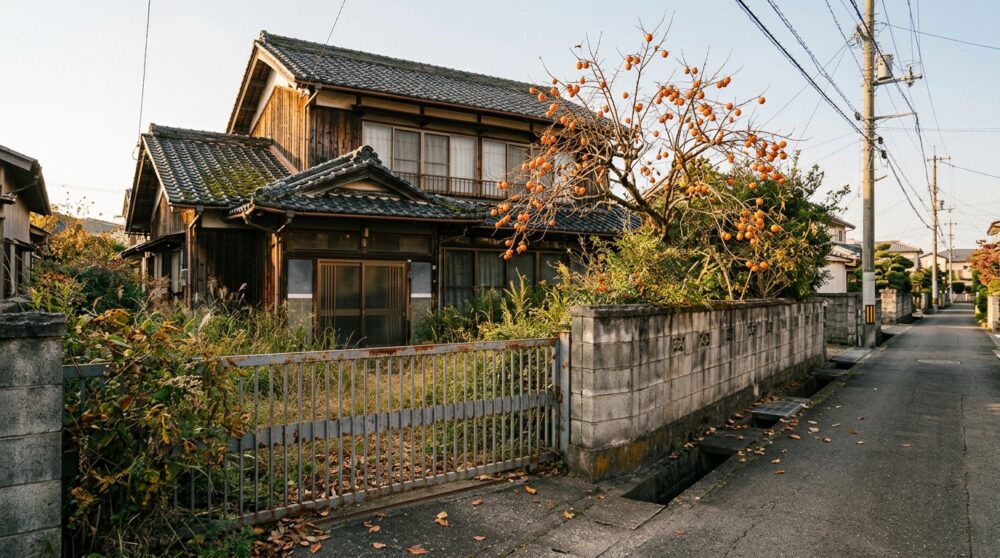 「空き家の柿だから、取ってもいいでしょ」は通りません。私の所有する空き家でも柿を盗まれ、被害届を出しました。窃盗罪・住居侵入罪になる話