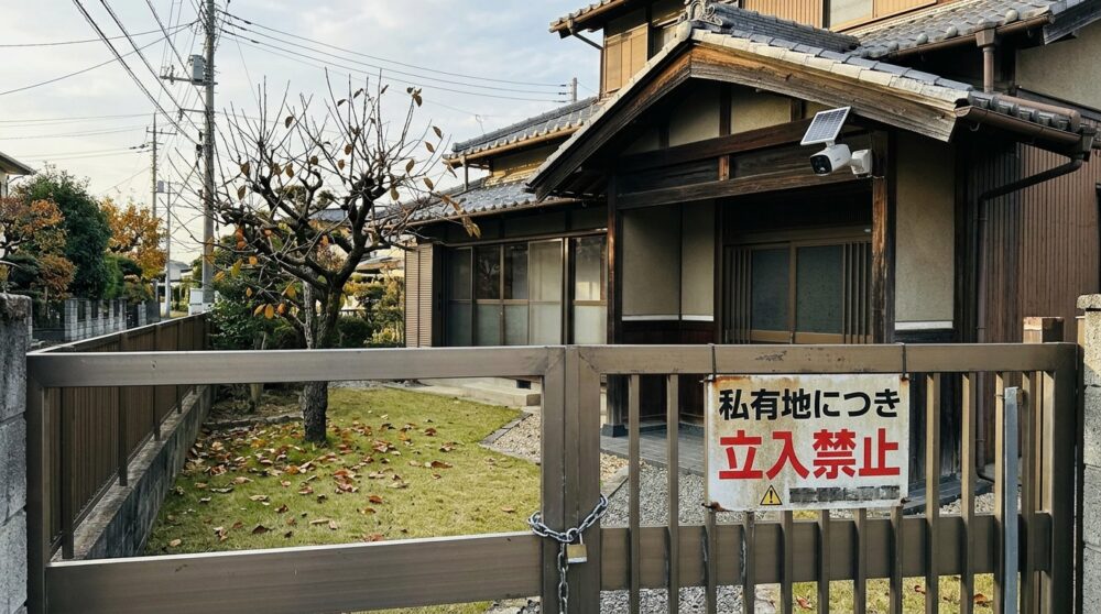 「空き家の柿だから、取ってもいいでしょ」は通りません。私の所有する空き家でも柿を盗まれ、被害届を出しました。窃盗罪・住居侵入罪になる話