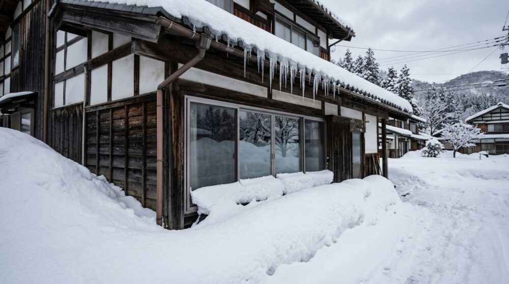 大雨の日、サッシから水があふれそうになったら。水抜き穴とレールの「5分掃除」で室内への吹き込みを防ぐ