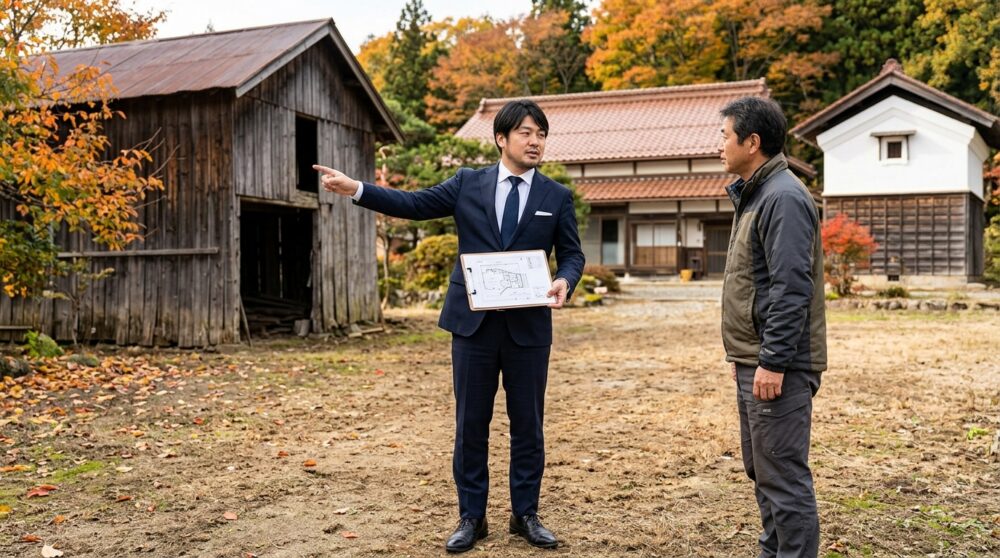実家を売ろうとしたら「建物が登記されていません」。空き家処分で意外と多い未登記建物と、敷地に残る附属建物の費用の話