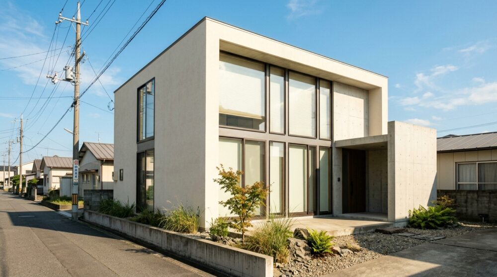 最近の家、軒がほとんど出ていません。それ、夏に後悔するやつ？