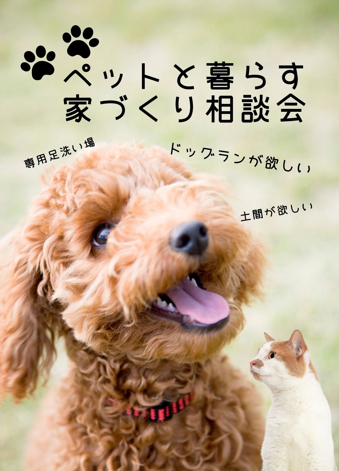 ペットと暮らす家づくり相談会 アイキャッチ画像