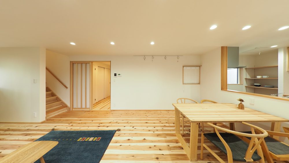 20代で建てる自然素材子育て世代の家　長期優良住宅